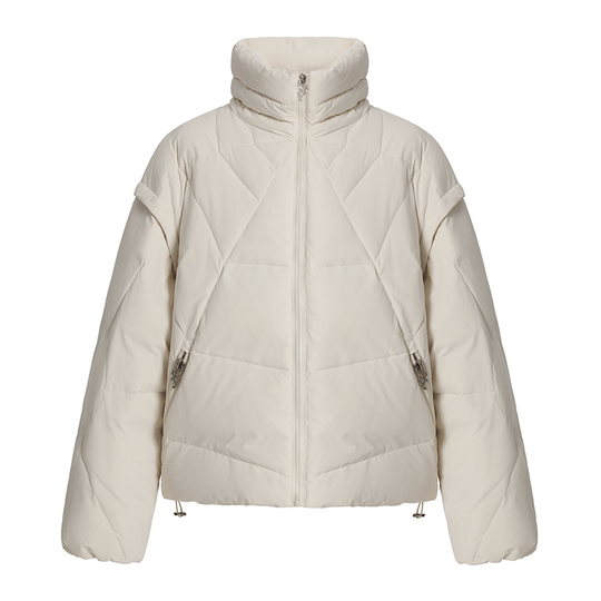 JHYQ Cobweb Design Down Short Jacket