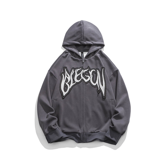 F3F Select Embroidery Zip Up Hoodie