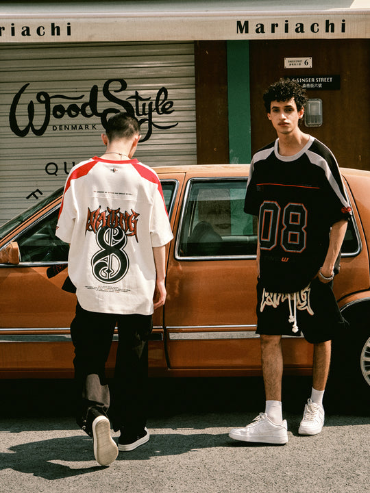 WAITINGWAVE Contrast Color Ice Hockey Jersey | Face 3 Face