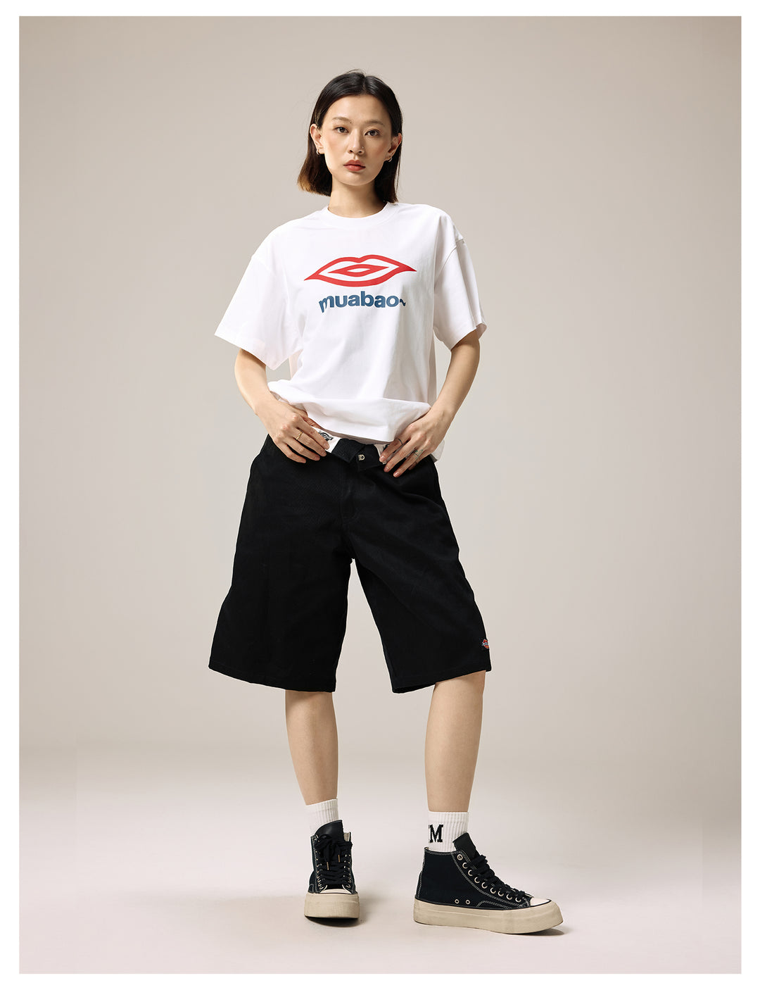 Remedy Kiss Mark Work Shorts | Face 3 Face