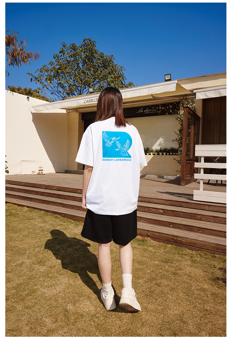Remedy Peace Dove Print Cool Touch Tee | Face 3 Face