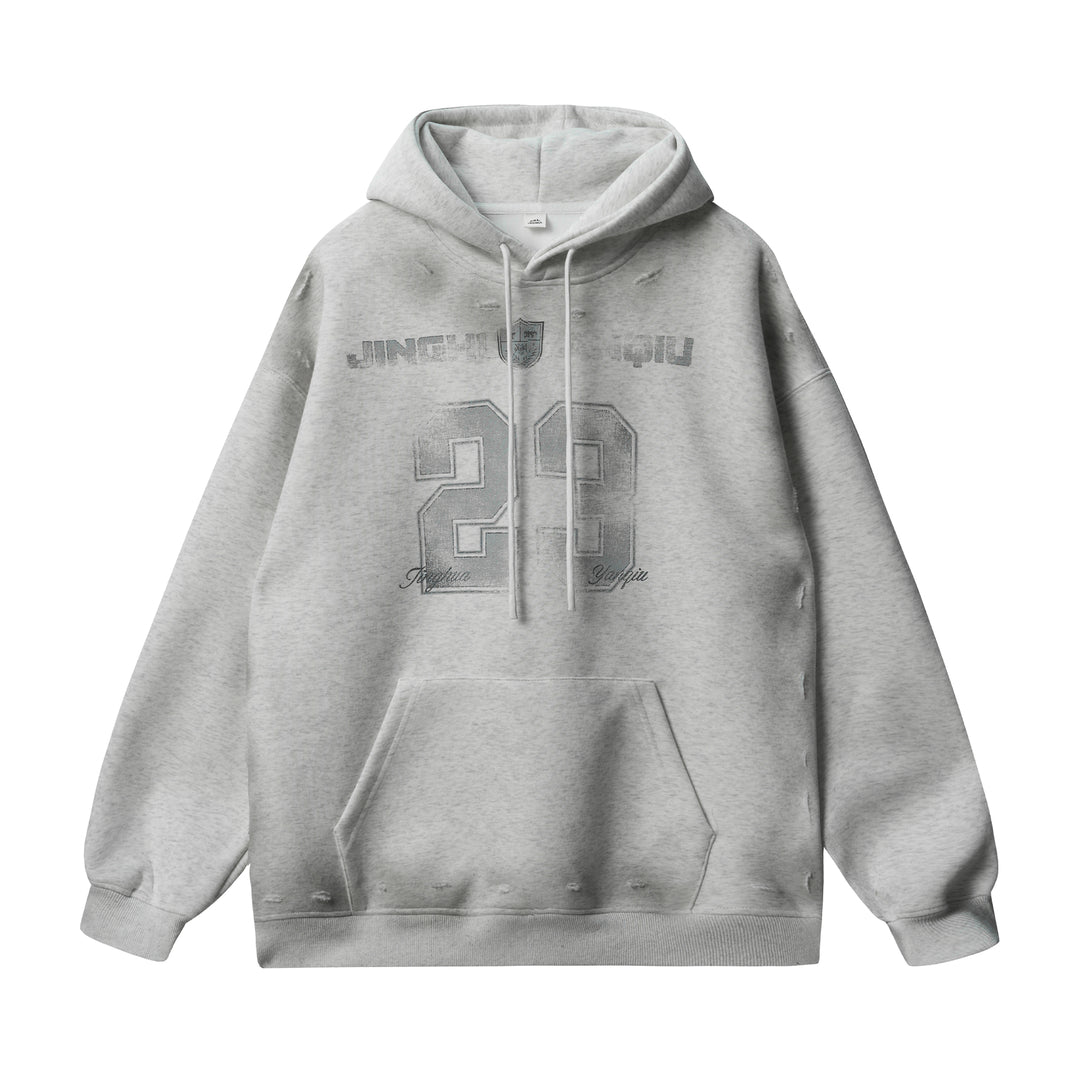 JHYQ 23 Number Printed Hoodie | Face 3 Face