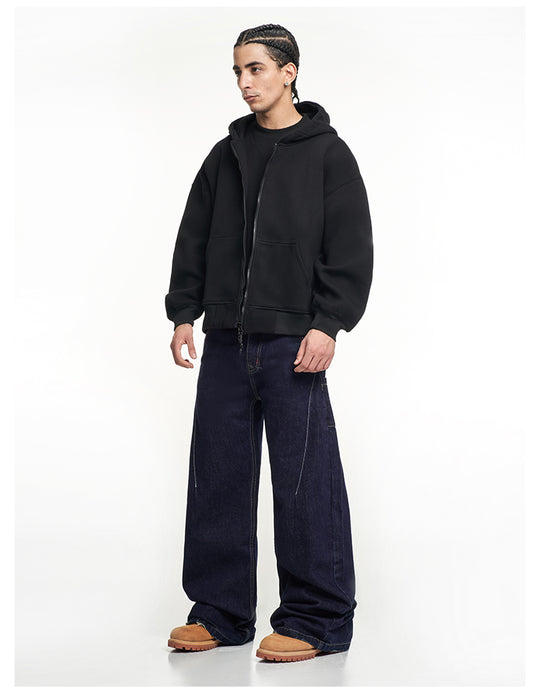 F3F Select Line Stitch Design Baggy Jeans | Face 3 Face