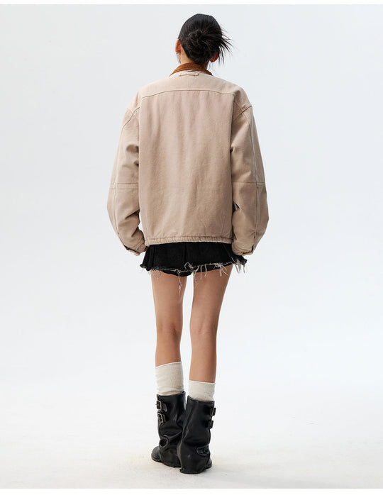 MEDM Camouflage Velcro Patch Detroit Jacket | Face 3 Face