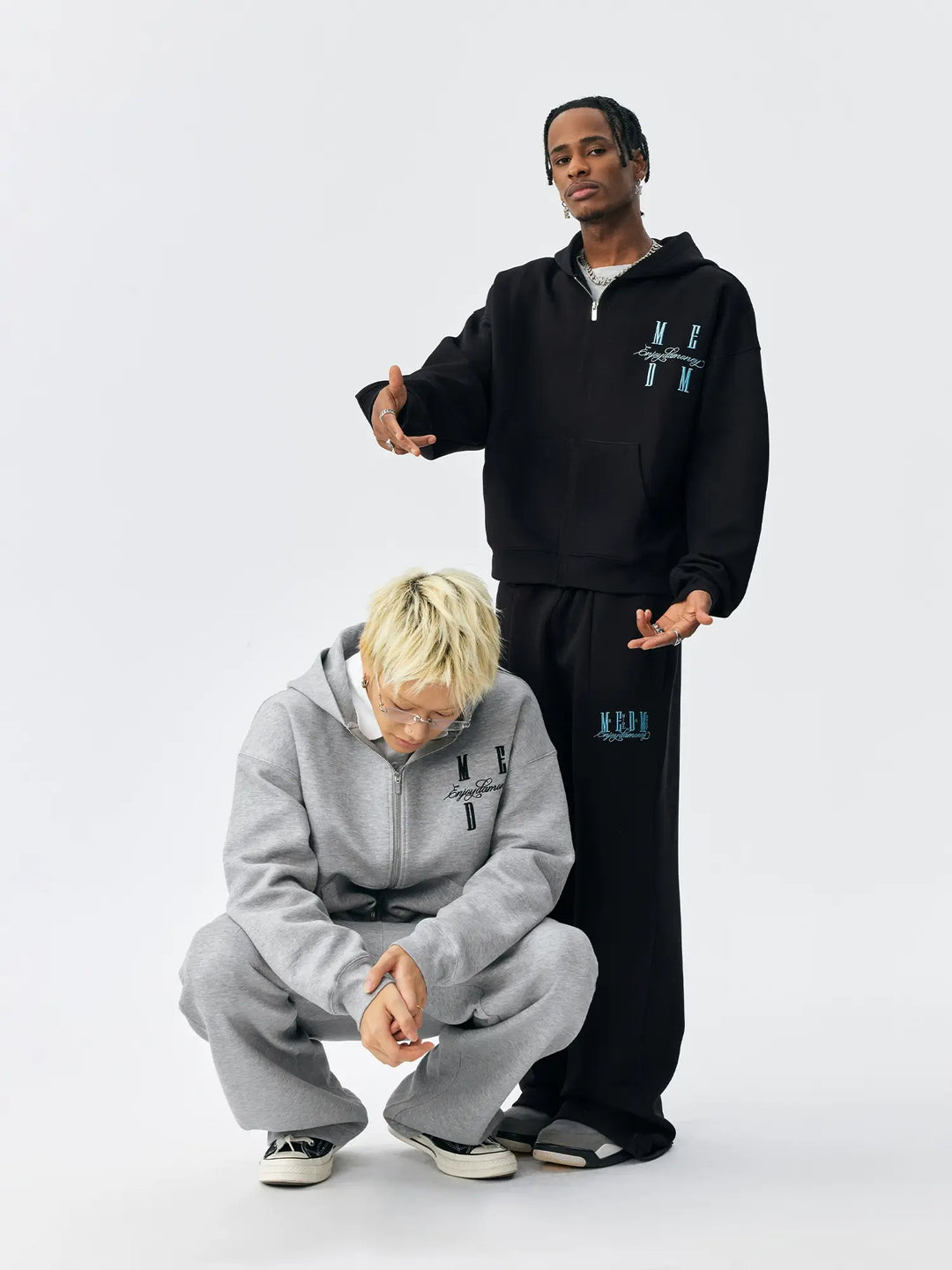 MEDM Air Layer Zip Up Hoodie | Face 3 Face