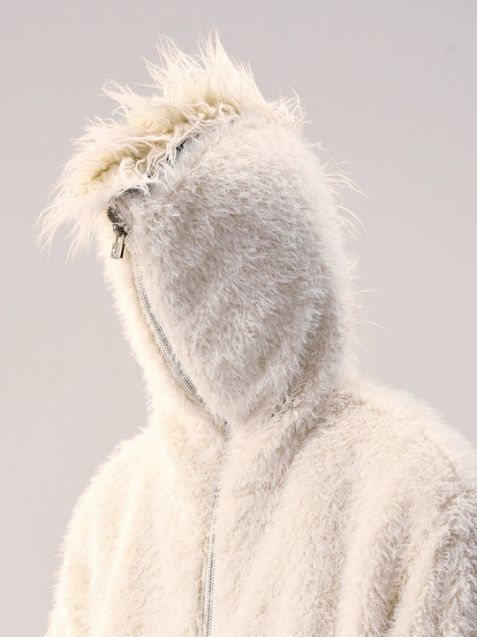 Remedy Faux Fur Mohawk Hooded Jacket | Face 3 Face