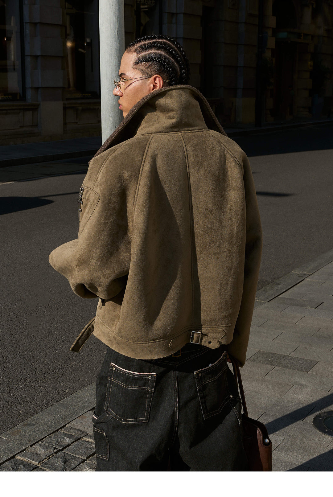 STEEPC Suede Shearling Jacket | Face 3 Face