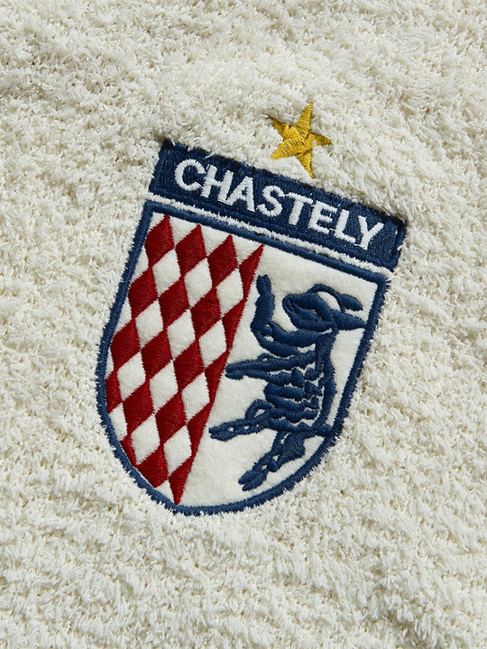 Remedy Number Patch Embroidered Polo Knit Sweater | Face 3 Face