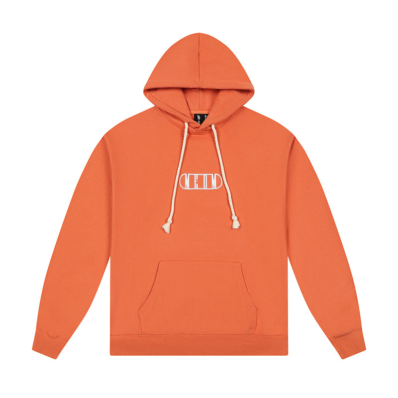 MEDM Embroidery Capsule Logo Letter Hoodie