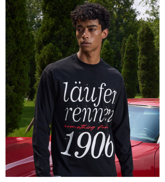 S45 Runner Print Long Sleeve Tee | Face 3 Face