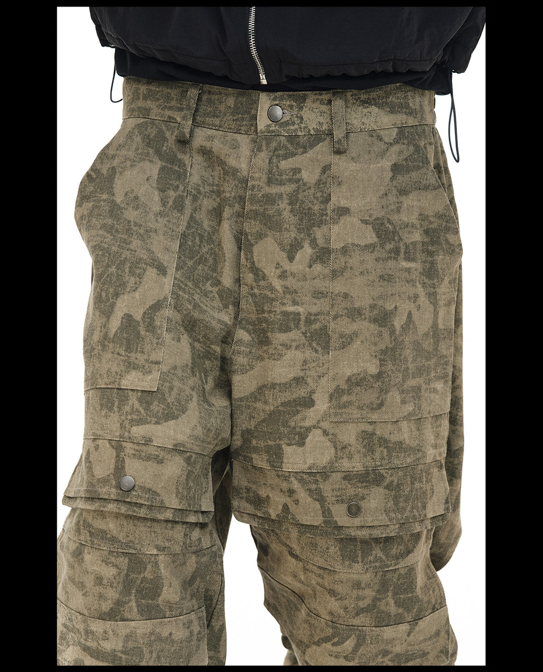NOVACAM Multi Pocket Camouflage Utility Baggy Pants | Face 3 Face