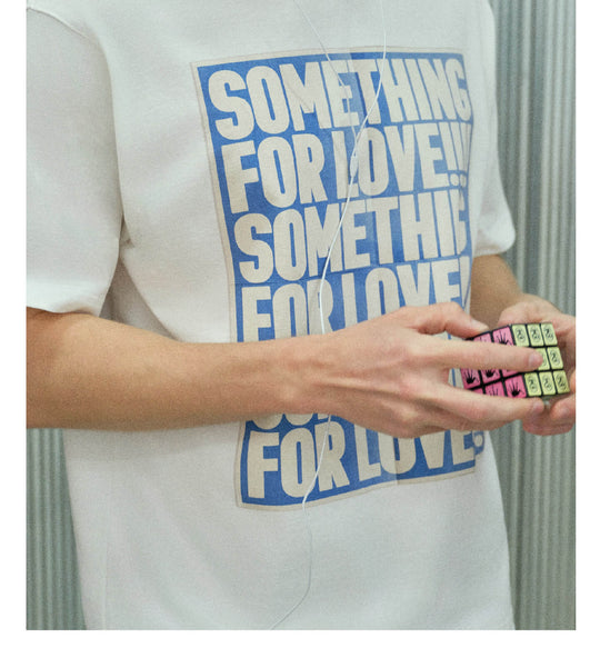 S45 Slogan Poster Print Short Sleeve Tee