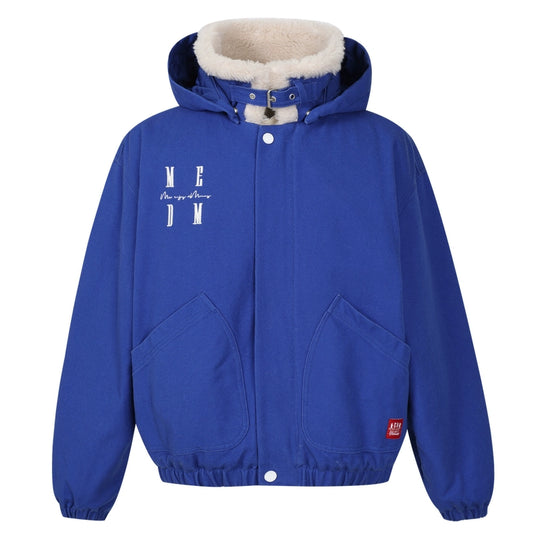 MEDM Sherpa Fleece Quilted Work Jacket | Face 3 Face