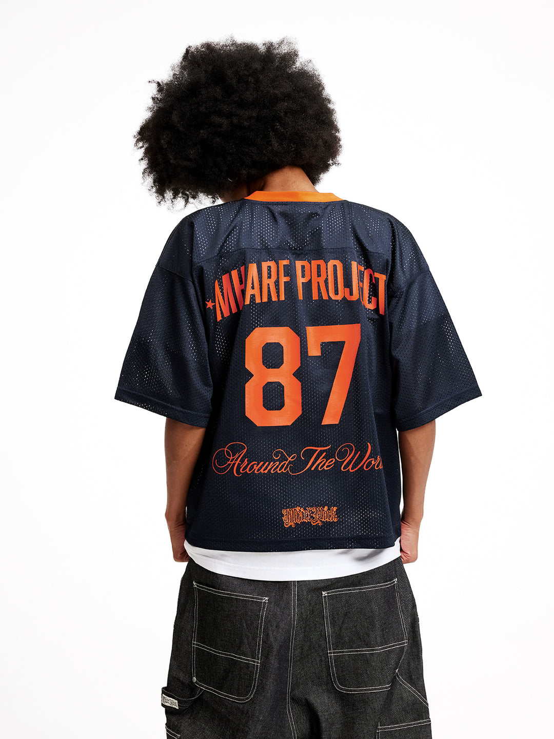 MHARF 87 Logo Vintage Mesh Hockey Jersey | Face 3 Face