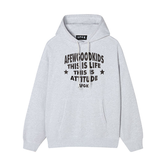 AFGK Stitch Line Embroidery Hoodie