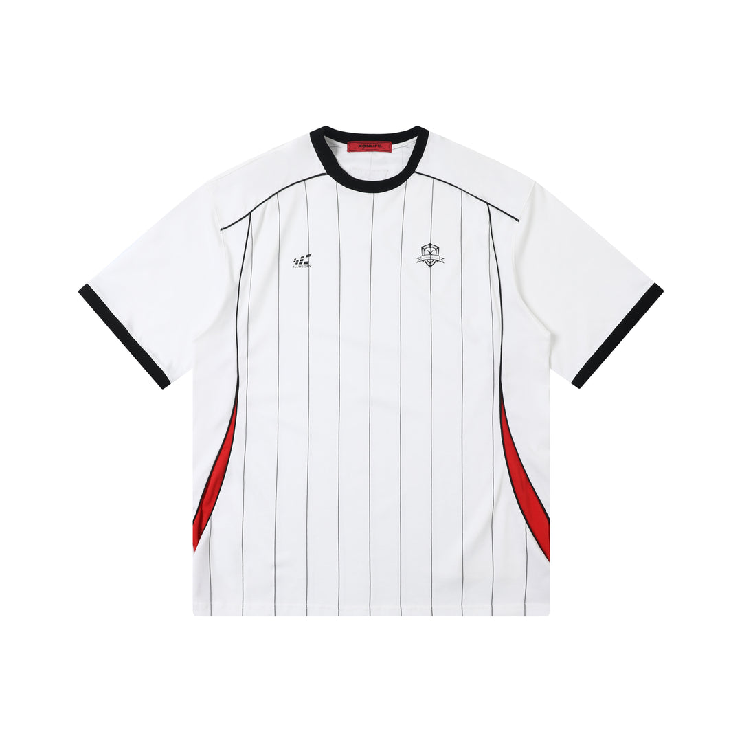 XONLIFE Striped soccer jersey Tee | Face 3 Face