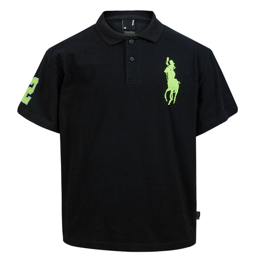 Remedy Cocktail Glass Girl Embroidery Polo Shirt | Face 3 Face