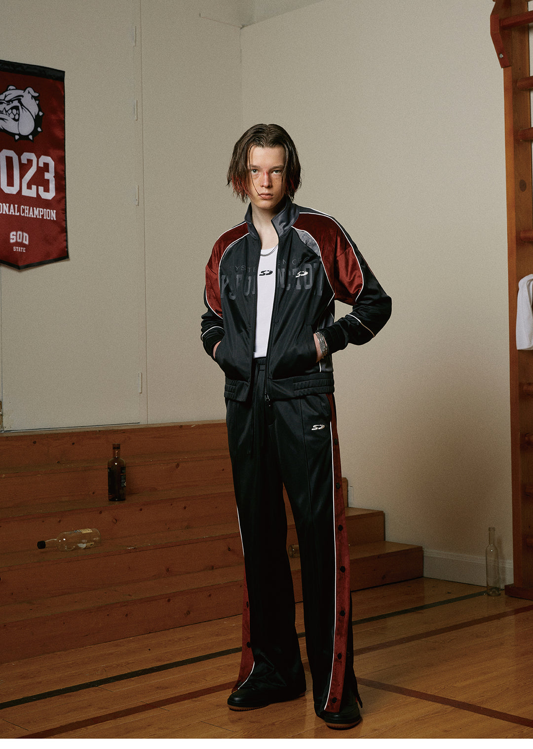 SOD Co. Velvet Deconstructed Track Jacket | Face 3 Face
