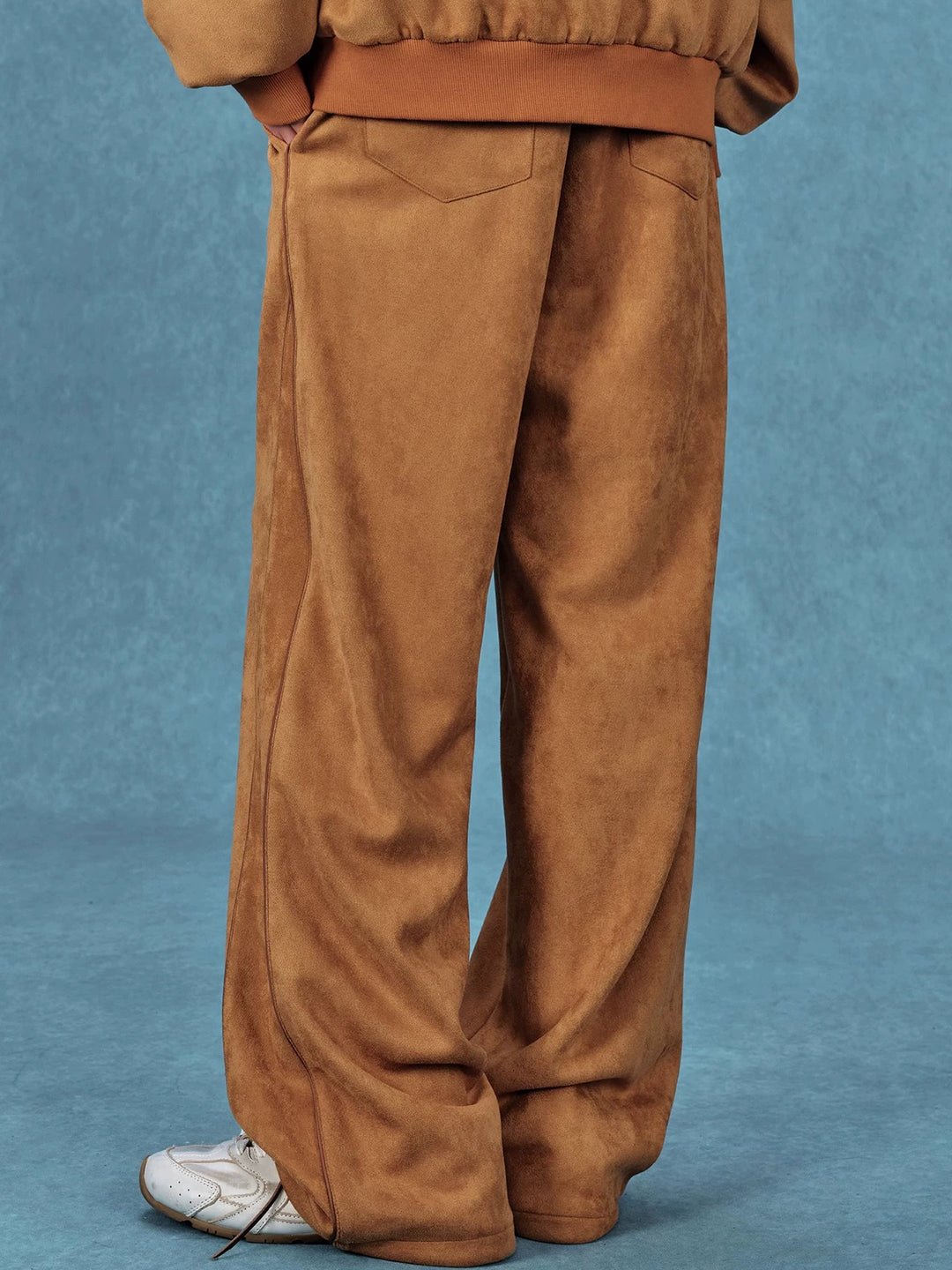 MEDM Suede Track Pants | Face 3 Face