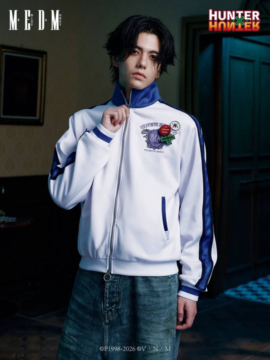 MEDM × HUNTER×HUNTER Character Icon Color Block Track Jacket