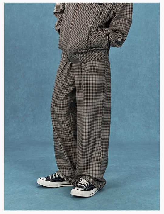 MEDM Houndstooth Track Pants | Face 3 Face