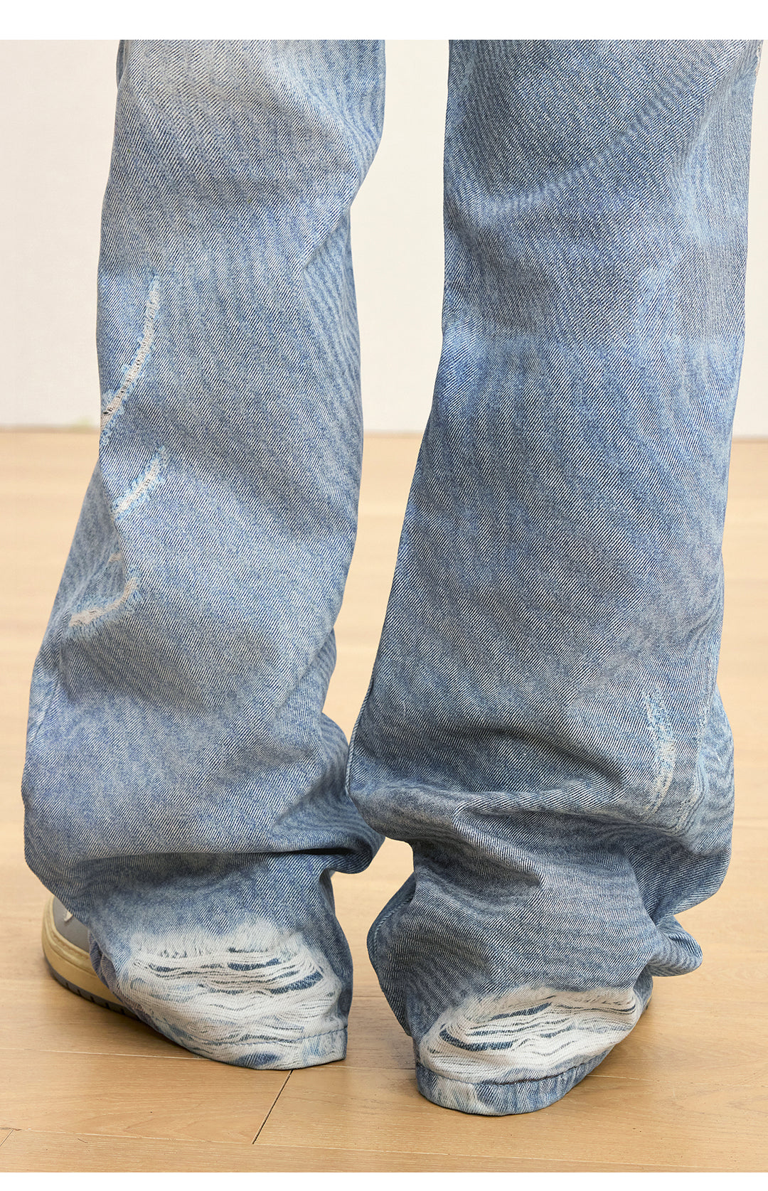 Small Town Kid Scarf Belt Chain 3D Printed Jeans | Face 3 Face