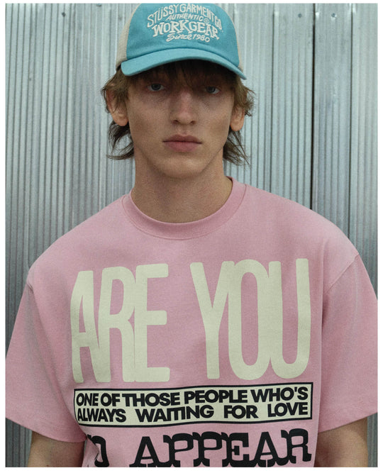 S45 Contrast Color Slogan Print Short Sleeve Tee | Face 3 Face