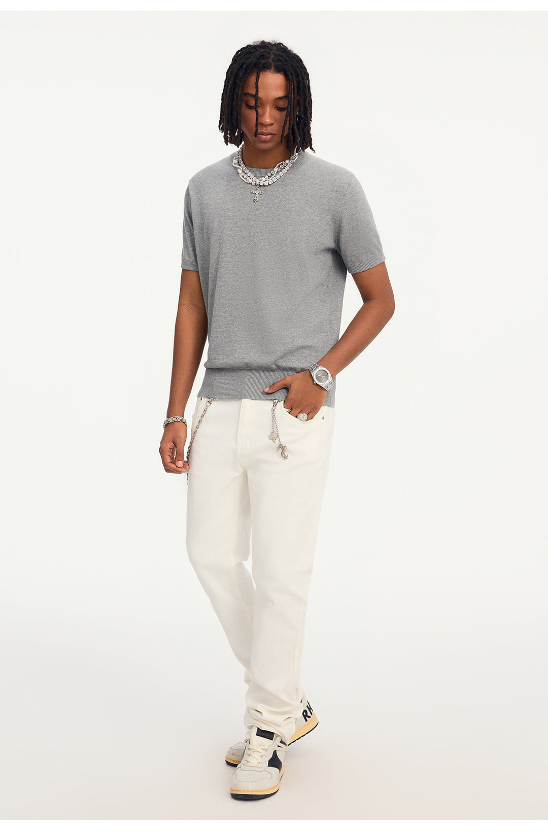 Small Town Kid Sweater Knit Tee | Face 3 Face