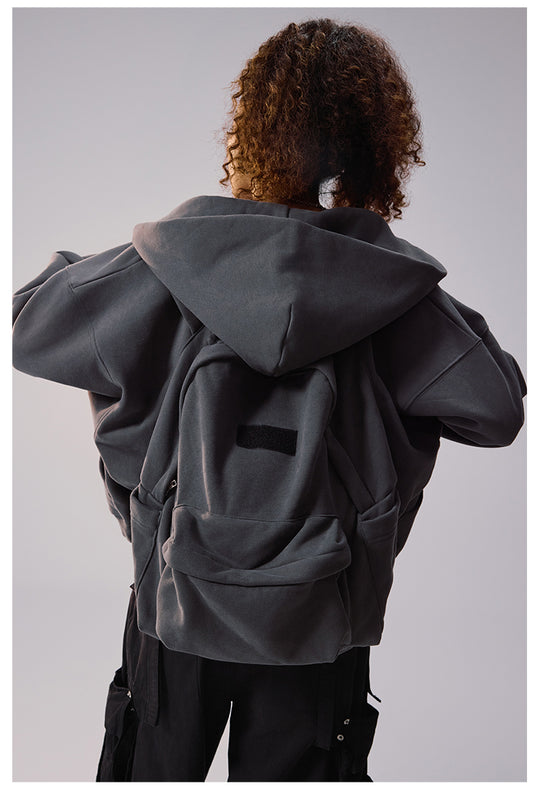 Remedy Backpack Design Zip Up Hoodie | Face 3 Face