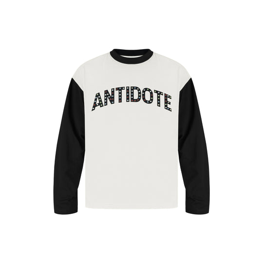 ANTIDOTE Color Stone Studded Long Sleeve Tee | Face 3 Face