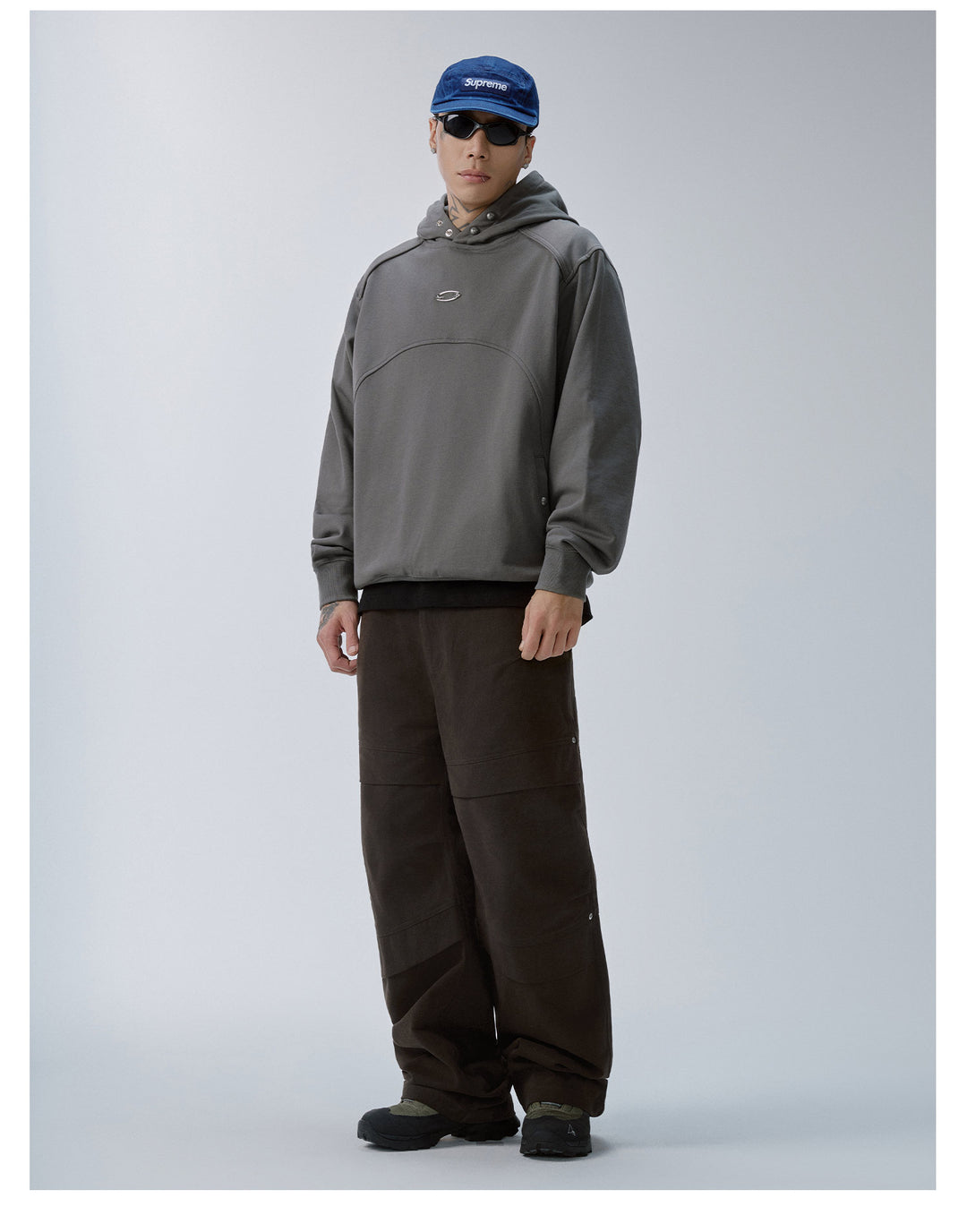 F2CE Metal Logo Hoodie | Face 3 Face