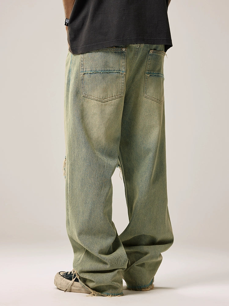 Remedy Washed Ripped Loose Jeans | Face 3 Face