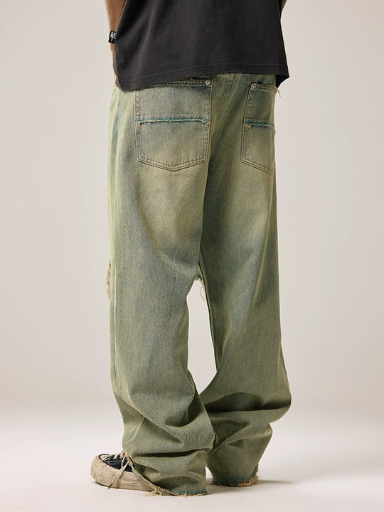 Remedy Washed Ripped Loose Jeans | Face 3 Face