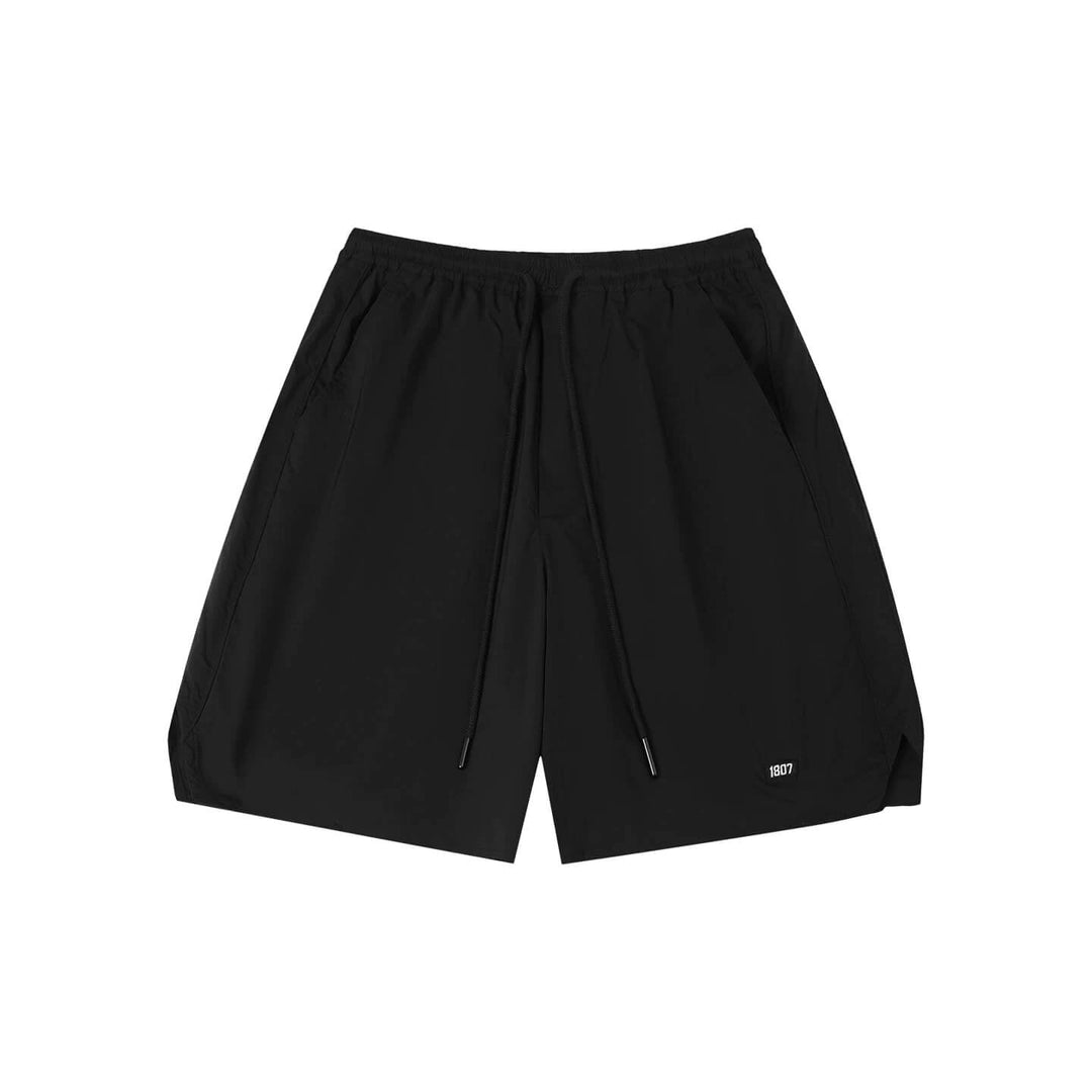 1807 Basic One Point Logo Nylon Shorts | Face 3 Face