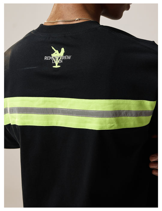 Remedy Cocktail Glass Girl Embroidered Tee | Face 3 Face