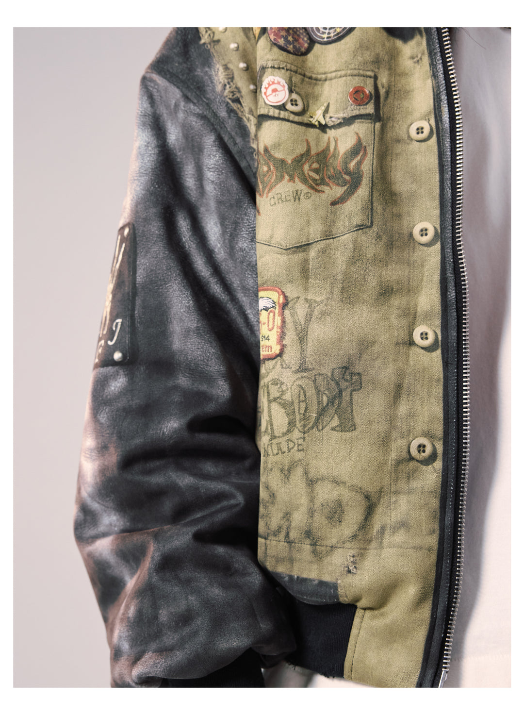 Remedy 3D Digital Print MA-1 Bomber Jacket | Face 3 Face