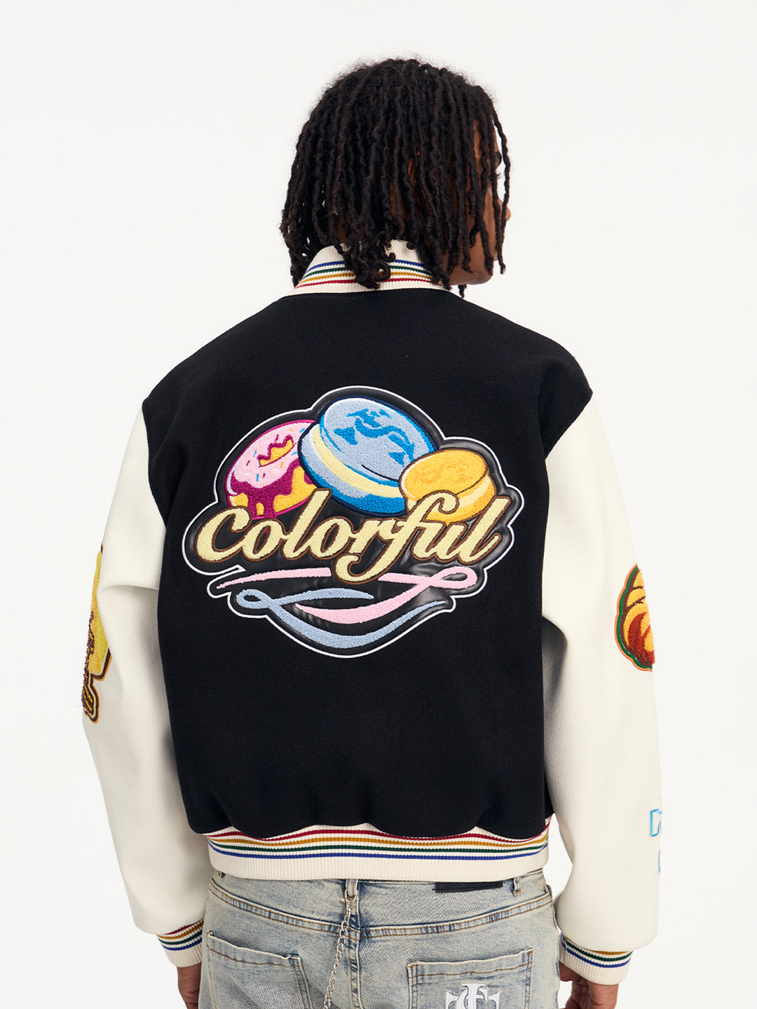 Small Town Kid Sweet Town Varsity Jacket | Face 3 Face