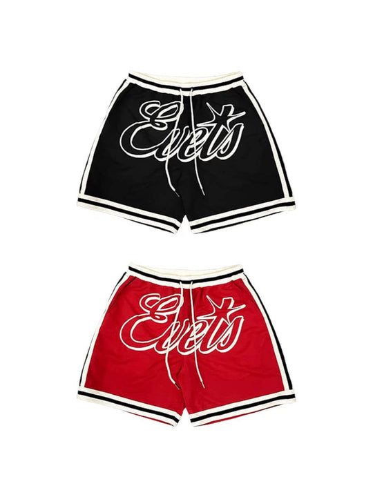 EVETS Color Block Logo Basketball Shorts | Face 3 Face