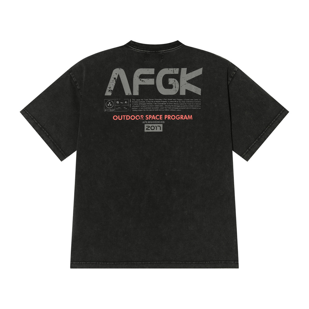 AFGK Vintage Print Washed Tee | Face 3 Face