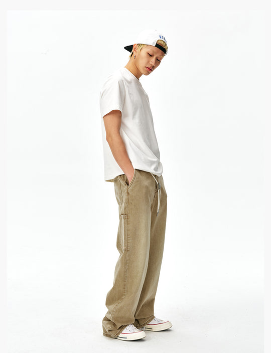 MEDM Washed M Buckle Utility Jeans | Face 3 Face