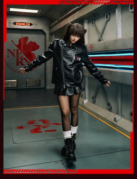 MEDM x EVA Unit-13 Leather Jacket | Face 3 Face