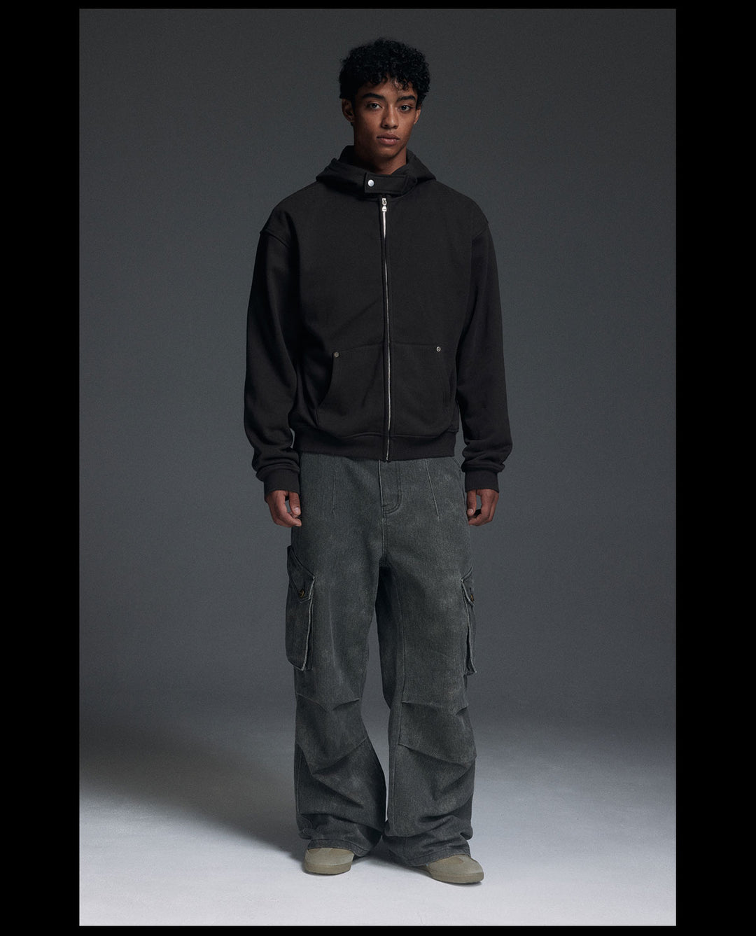 NOVACAM Washed 3D-Pocket Work Cargo Pants | Face 3 Face