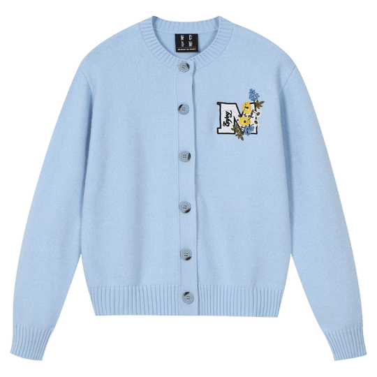 MEDM Floral Embroidered Knit Cardigan | Face 3 Face