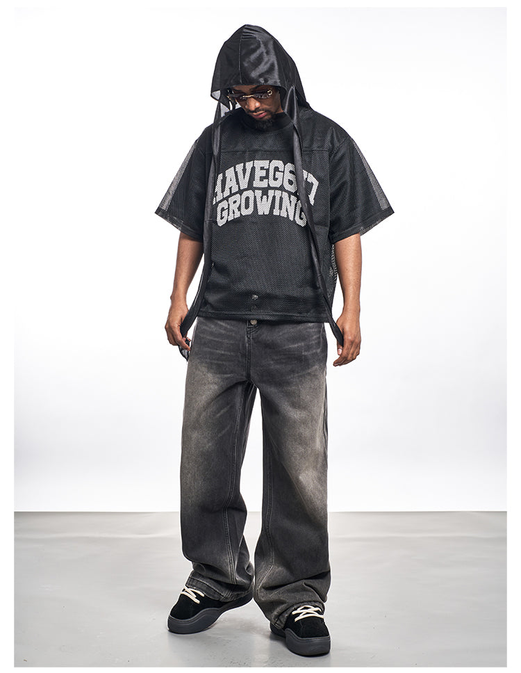 F3F Select Five Buttons Washed Black Jeans | Face 3 Face