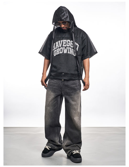 F3F Select Five Buttons Washed Black Jeans | Face 3 Face