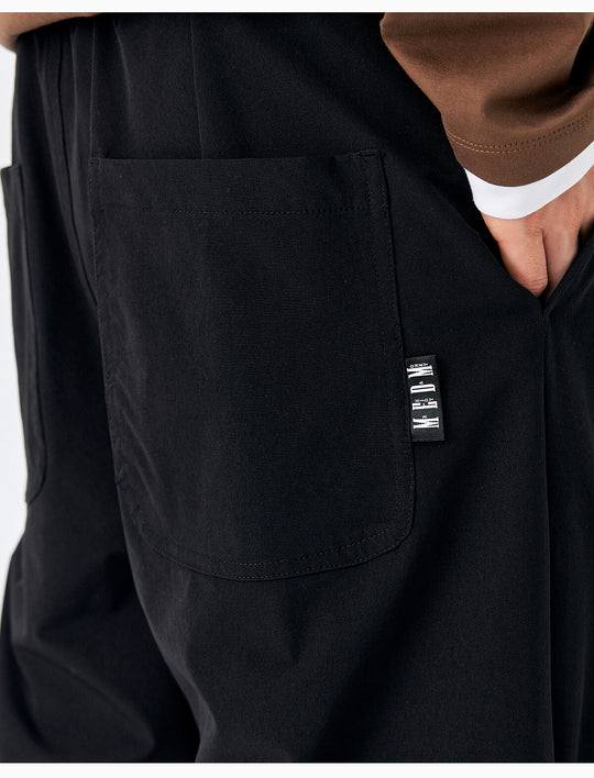MEDM Knee Pleated Baggy Pants | Face 3 Face