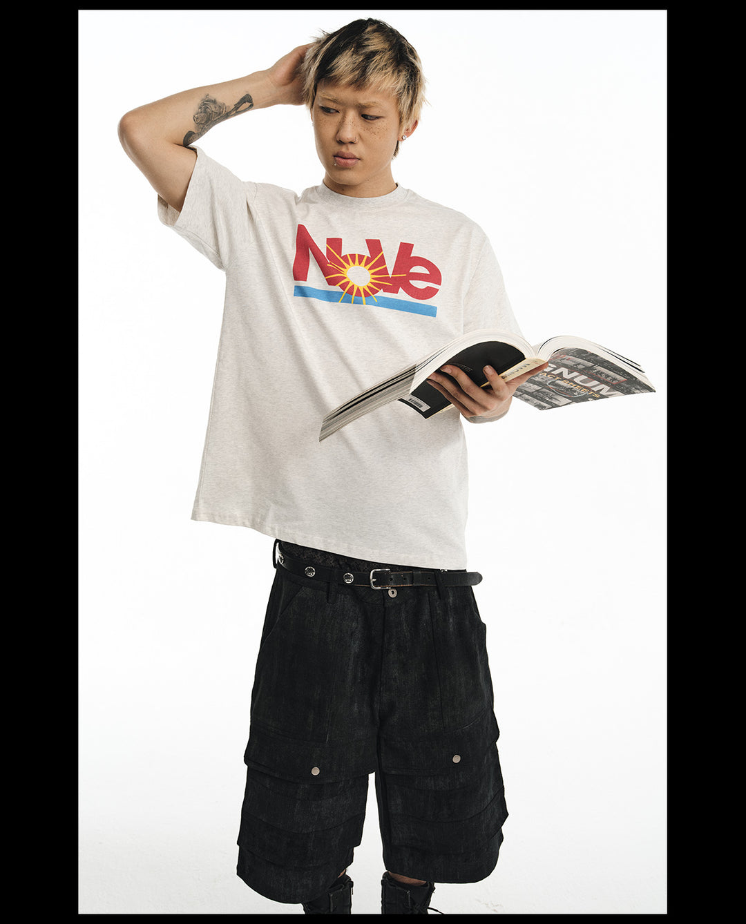 NOVACAM Inspired Logo Print Tee | Face 3 Face