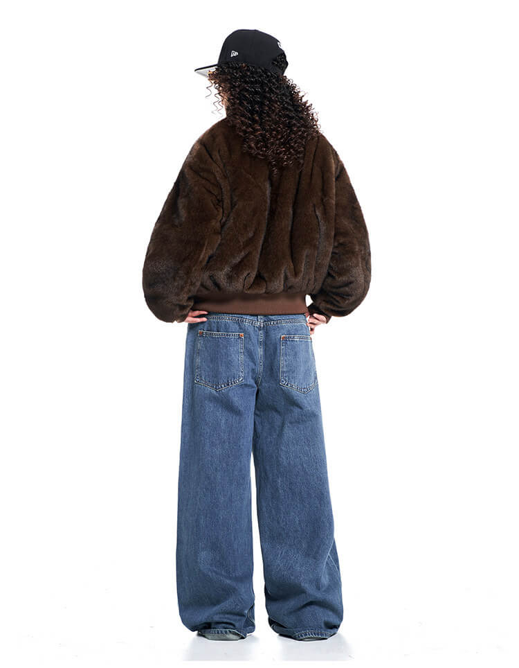 F3F Select Vintage Light Wash Baggy Jeans | Face 3 Face