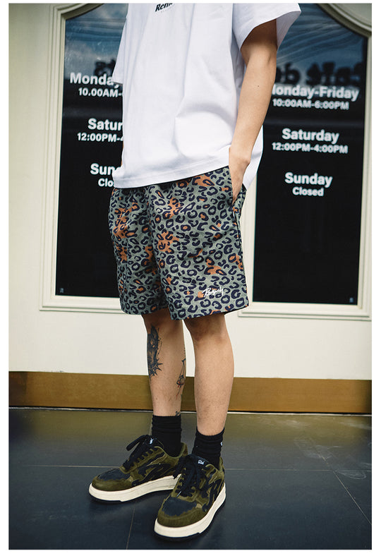 Remedy Animal Print Quick Dry Nylon Shorts | Face 3 Face