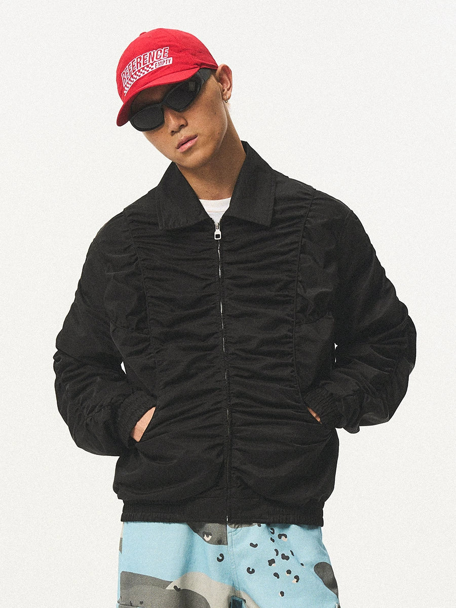 EMPTY REFERENCE Functional Pleated Jacket | Face 3 Face